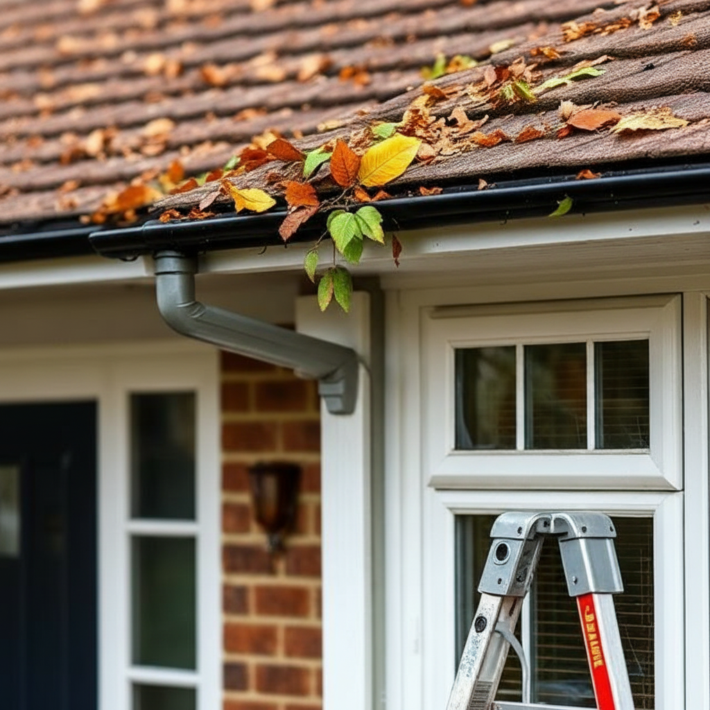 Professional gutter clearing and cleaning service across Central Scotland
